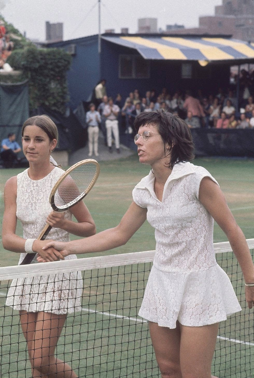 chris evert lace dress Unique Wimbledon Fashion Through the Years